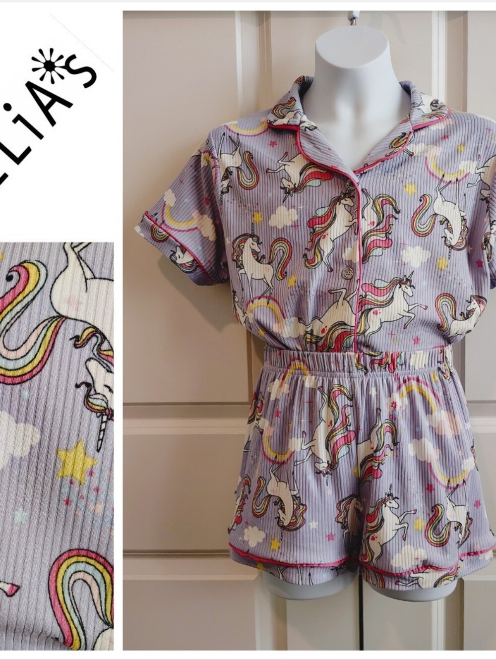 Unicorn Pajama Set